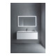 Duravit Meuble sous lavabo L-Cube 122x48,1 cm, blanc mat, 1 tiroir, suspendu-2