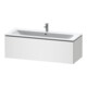 Duravit Meuble sous lavabo L-Cube 122x48,1 cm, blanc mat, 1 tiroir, suspendu