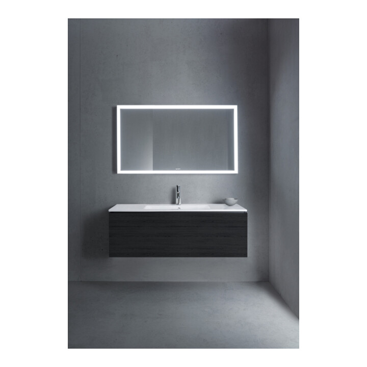 Duravit Meuble sous-lavabo L-Cube 122x48,1 cm, blanc œuf, 1 tiroir, suspendu