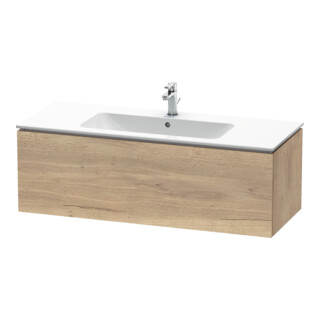 Duravit Meuble sous-lavabo L-Cube 122x48,1 cm, blanc œuf, 1 tiroir, suspendu