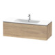 Duravit Meuble sous-lavabo L-Cube 122x48,1 cm, blanc œuf, 1 tiroir, suspendu-1