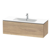 Duravit Meuble sous-lavabo L-Cube 122x48,1 cm, blanc œuf, 1 tiroir, suspendu
