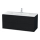 Duravit Meuble sous-lavabo L-Cube 122x48,1 cm, blanc œuf, 2 tiroirs, suspendu-1