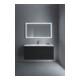 Duravit Meuble sous-lavabo L-Cube 122x48,1 cm, blanc œuf, 2 tiroirs, suspendu-4