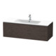 Duravit Meuble sous-lavabo L-Cube 122x48,1 cm, chêne foncé, 1 tiroir, suspendu-1