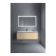 Duravit Meuble sous-lavabo L-Cube 122x48,1 cm, chêne méd., 1 tiroir, suspendu