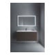 Duravit Meuble sous lavabo L-Cube 122x48,1 cm, E chêne foncé, 2 tiroirs, suspendu-4