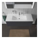 Duravit Meuble sous lavabo L-Cube 122x48,1 cm, graphite mat, 1 tiroir, suspendu-4