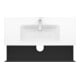 Duravit Meuble sous lavabo L-Cube 122x48,1 cm, graphite mat, 2 tiroirs, suspendu-5