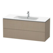 Duravit Meuble sous-lavabo L-Cube 122x48,1 cm, lei, 2 tiroirs, suspendu