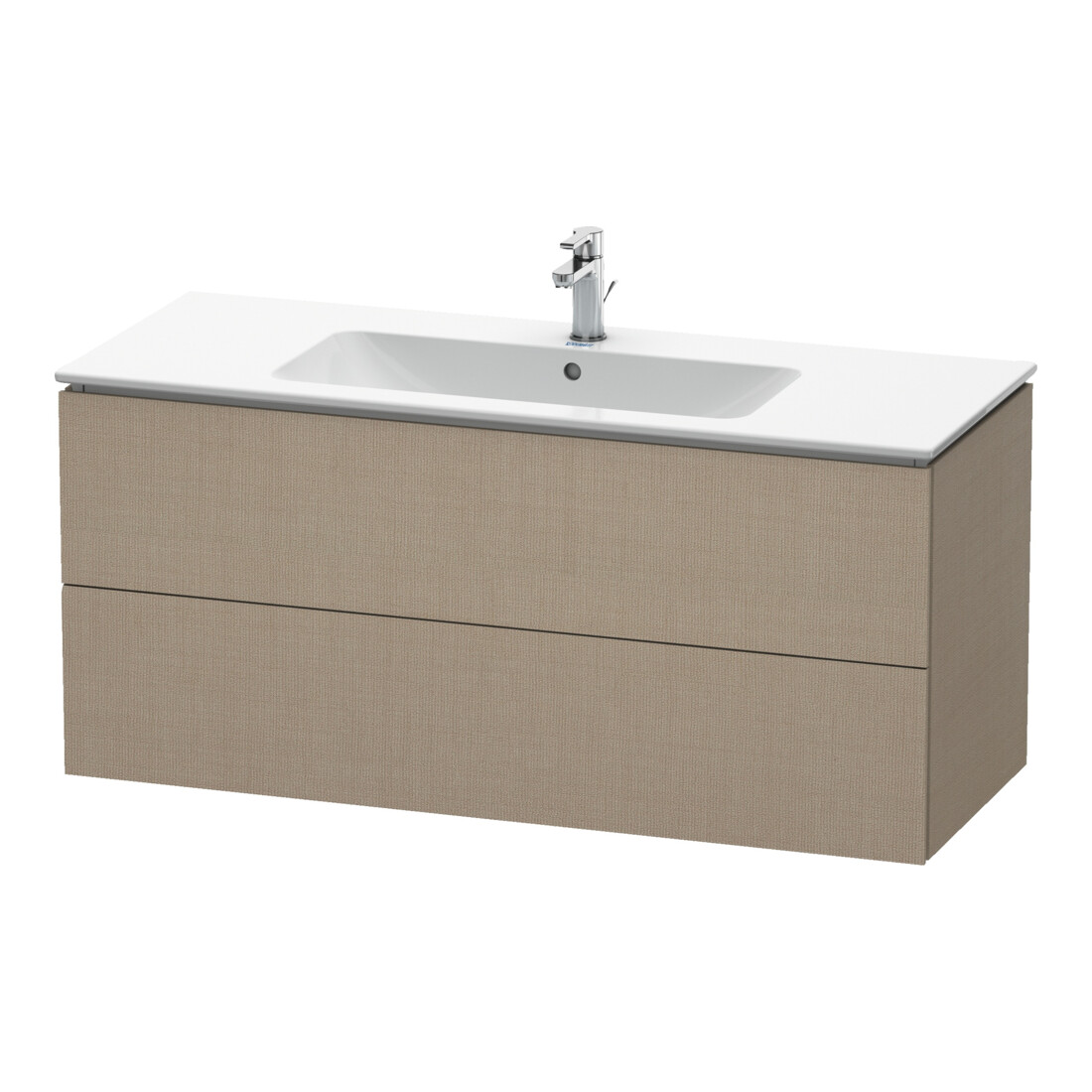 Duravit Meuble sous-lavabo L-Cube 122x48,1 cm, lei, 2 tiroirs, suspendu