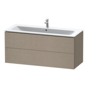 Duravit Meuble sous-lavabo L-Cube 122x48,1 cm, lei, 2 tiroirs, suspendu-2