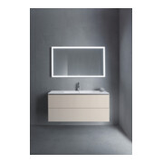 Duravit Meuble sous-lavabo L-Cube 122x48,1 cm, taupe, 2 tiroirs, suspendu-2