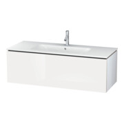 Duravit Meuble sous lavabo L-Cube 122x48,1 cm, taupe mat, 1 tiroir, suspendu-3
