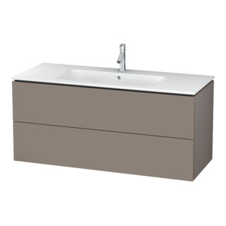 Duravit Meuble sous-lavabo L-Cube 122x48,1cm, bas. ma, 2 tiroirs, suspendu