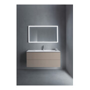 Duravit Meuble sous-lavabo L-Cube 122x48,1cm, bas. ma, 2 tiroirs, suspendu-4