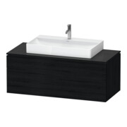 Duravit Meuble sous lavabo L-Cube 122x55 cm, E s, 1 tiroir, 1 coulissant, suspendu