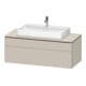 Duravit Meuble sous lavabo L-Cube 122x55 cm, T m, 1 tiroir, 1 coulissant, suspendu-1