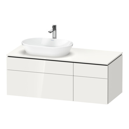 Duravit Meuble sous-lavabo L-Cube 122x55x48,2 cm, AS L, blanc brillant, k EinrSy