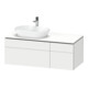 Duravit Meuble sous-lavabo L-Cube 122x55x48,2 cm, AS L, blanc mat, k EinrSy-1