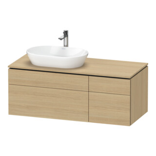Duravit Meuble sous lavabo L-Cube 122x55x48,2 cm, AS L, E N, k EinrSy