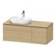 Duravit Meuble sous lavabo L-Cube 122x55x48,2 cm, AS L, E N, k EinrSy-1