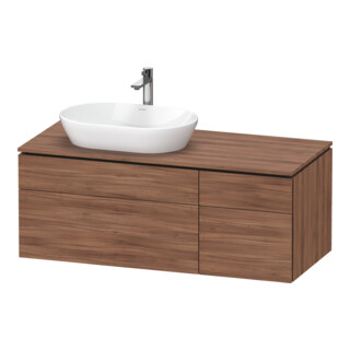 Duravit Meuble sous lavabo L-Cube 122x55x48,2 cm, AS L, N N, k EinrSy