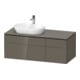 Duravit Meuble sous lavabo L-Cube 122x55x48,2 cm, AS L, pour G g, k EinrSy-1