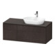 Duravit Meuble sous lavabo L-Cube 122x55x48,2 cm, AS R, E d ge, k EinrSy-1