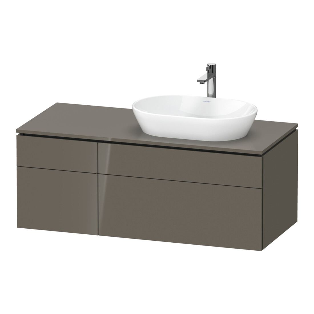 Duravit Meuble sous lavabo L-Cube 122x55x48,2 cm, AS R, f G g, k EinrSy