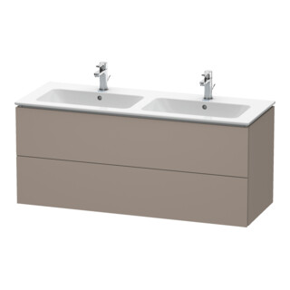 Duravit Meuble sous lavabo L-Cube 129x48,1x55 cm, 2 tiroirs, suspendu, bas. ma