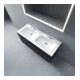Duravit Meuble sous-lavabo L-Cube 129x48,1x55 cm, 2 tiroirs, wd, chêne foncé structuré-2