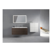 Duravit Meuble sous-lavabo L-Cube 129x48,1x55 cm, 2 tiroirs, wd, chêne foncé structuré-4