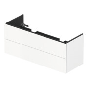 Duravit Meuble sous lavabo L-Cube 129x48,1x55cm, 2 tiroirs, suspendu, blanc mat-4