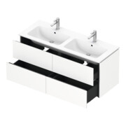 Duravit Meuble sous-lavabo L-Cube 129x48,1x55cm, 4 tiroirs, suspendu, blanc mat-5
