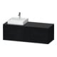 Duravit Meuble sous-lavabo L-Cube 142x55x48,2 cm, 2 tiroirs, à gauche, blanc brillant-1