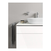 Duravit Meuble sous-lavabo L-Cube 142x55x48,2 cm, 2 tiroirs, blanc brillant, système d'ouverture k-2