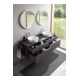 Duravit Meuble sous-lavabo L-Cube 142x55x48,2 cm, 2 tiroirs, gris mat, k EinrSy