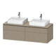 Duravit Meuble sous-lavabo L-Cube 142x55x48,2 cm, 2 tiroirs, lei, k EinrSy-1