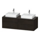 Duravit Meuble sous-lavabo L-Cube 142x55x48,2 cm, 2 tiroirs, N ge, k EinrSy-1
