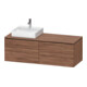 Duravit Meuble sous-lavabo L-Cube 142x55x48,2 cm, 2 tiroirs, wd, à gauche, N Nat-1