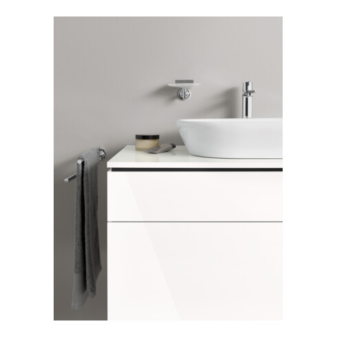 Duravit Meuble sous lavabo L-Cube 142x55x48,2 cm, AS L, blanc brillant, système d'ouverture k