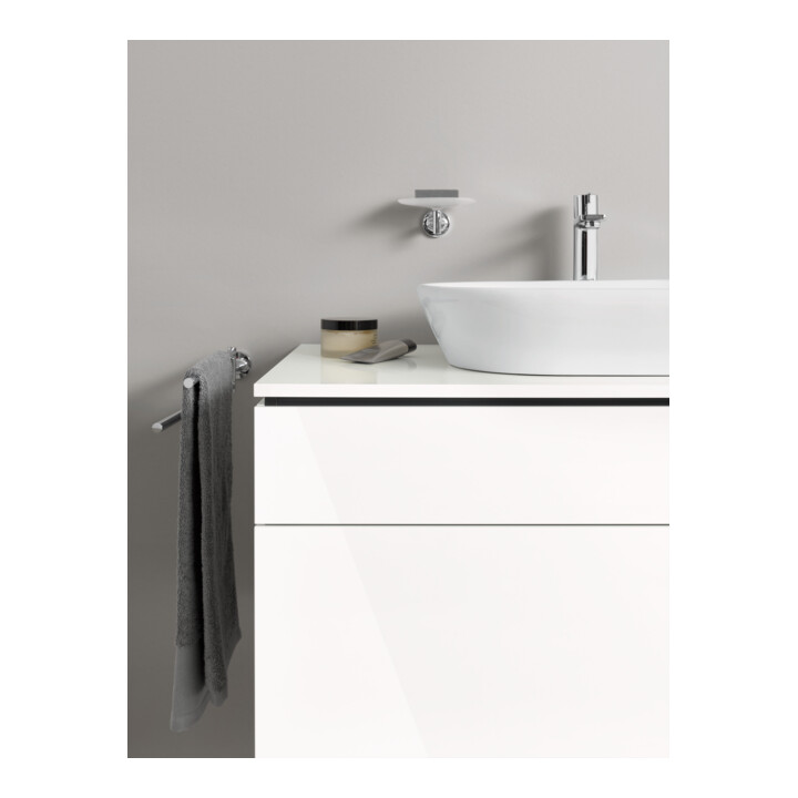 Duravit Meuble sous lavabo L-Cube 142x55x48,2 cm, AS L, blanc brillant, système d'ouverture k