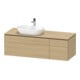 Duravit Meuble sous lavabo L-Cube 142x55x48,2 cm, AS L, E N, k EinrSy-1