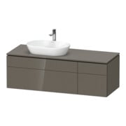 Duravit Meuble sous lavabo L-Cube 142x55x48,2 cm, AS L, f G g, k EinrSy