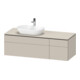 Duravit Meuble sous lavabo L-Cube 142x55x48,2 cm, AS L, T m, k EinrSy-1