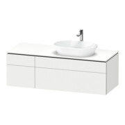 Duravit Meuble sous lavabo L-Cube 142x55x48,2 cm, AS R, blanc mat, 1 tiroir-1