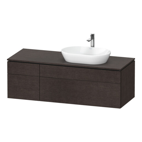 Duravit Meuble sous lavabo L-Cube 142x55x48,2 cm, AS R, E d ge, k EinrSy