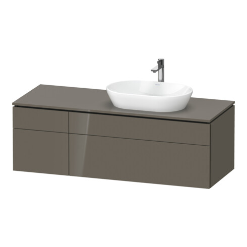 Duravit Meuble sous lavabo L-Cube 142x55x48,2 cm, AS R, f G g, k EinrSy