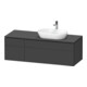 Duravit Meuble sous lavabo L-Cube 142x55x48,2 cm, AS R, gris m, k EinrSy-1